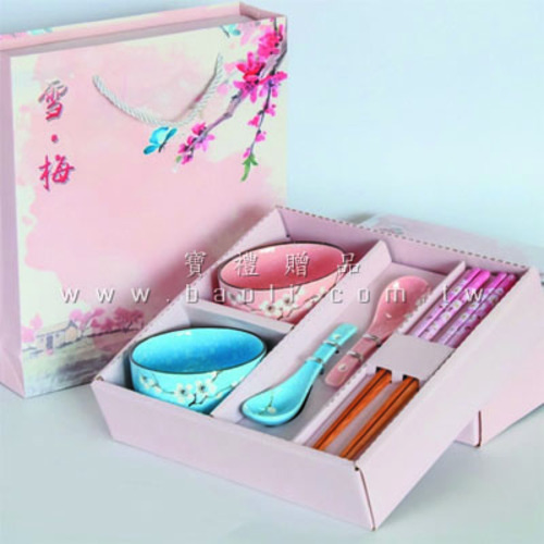 雪花和風碗六件式禮盒  |預算搜尋|100~300元